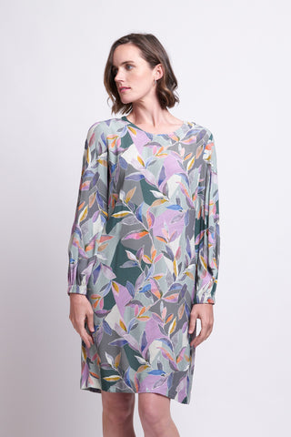 Foil Dress Shifting Gears - Unbeleafable [sz:size 8]