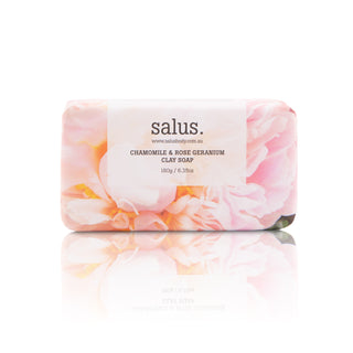 Salus Soap - Chamomile & Rose Geranium Clay