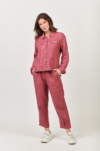 Naturals Jacket Lucy Rhubarb [sz:small]
