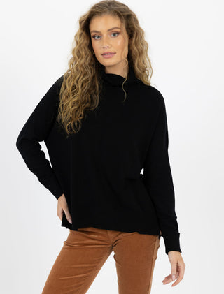 Humidity Sweater Monique Black [sz:small]