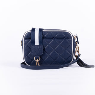 Liv&milly Bag Sally Quilted Navy/white