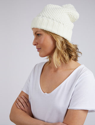 Elm Beanie Pearl