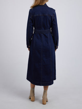 Foxwood Dress Genevieve Denim [sz:size 10]