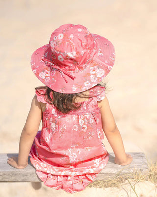 Toshi Sunhat Felicia Scarlet [sz:baby Hat Sml 8-24months]