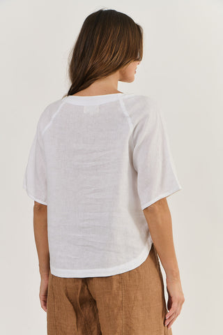 Naturals Top White 391 [sz:small]