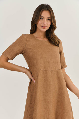 Naturals Dress Gingerbread 44 [sz:small]