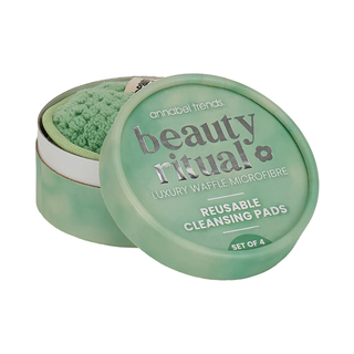Beauty Ritual Luxury Waffle Cleansing Pads Moss