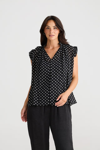 Brave&true Top Broadway Polka Dot [sz:xs]