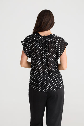 Brave&true Top Boulevard Polka Dot [sz:sml]