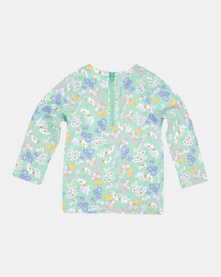 Toshi Swim Rashie Ls Sea Blossom [sz:baby 0]