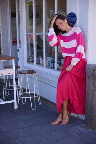 Holiday Skirt Fly Away Raspberry Guaze [sz:small]