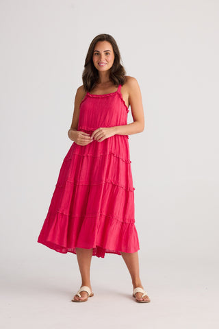 Holiday Dress Alita Raspberry Guaze [sz:xs]