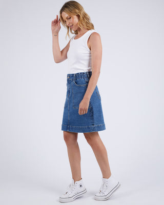 Elm Skirt Denim Atlas [sz:size 8]