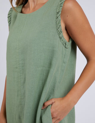 Foxwood Dress Bastia Fern Green [sz:size 8]