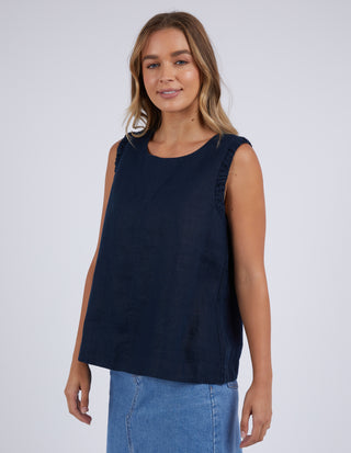 Foxwood Top Bastia Navy [sz:size 10]