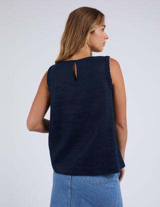 Foxwood Top Bastia Navy [sz:size 10]