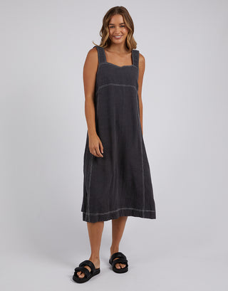 Foxwood Dress Sage Charcoal [sz:size 10]