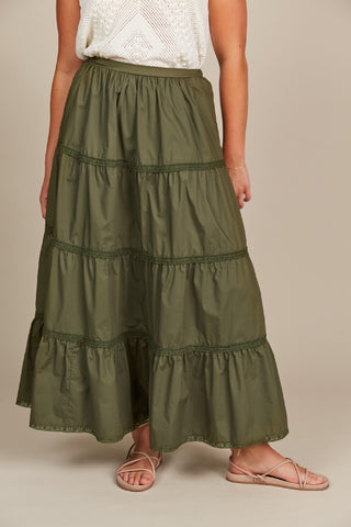 Isleofmine Skirt Remi Olive [sz:small]