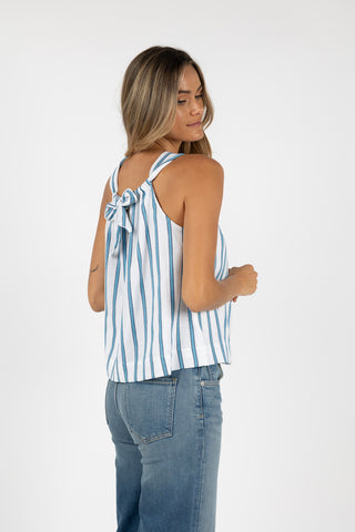 Humidity Top Santos Blue Stripe [sz:size 8]