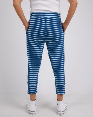 Elm Pant Brunch -stripe China Blue&tonic Blue [sz:size 8]