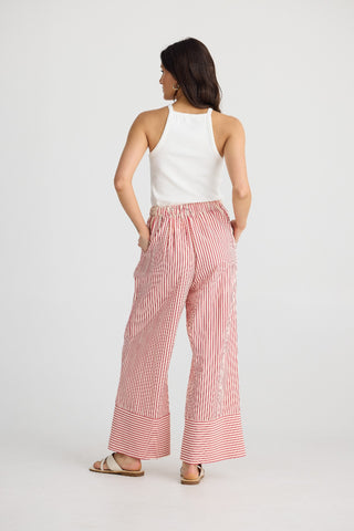 Brave&true Pant Portia White With Red Stripe [sz:xs]