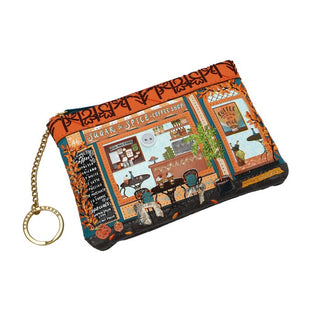 Vendula London Sugar And Spice Coffee Shop Zipper Key Coin Purse