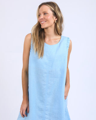 Foxwood Dress Bastia Blue Bell [sz:size 8]