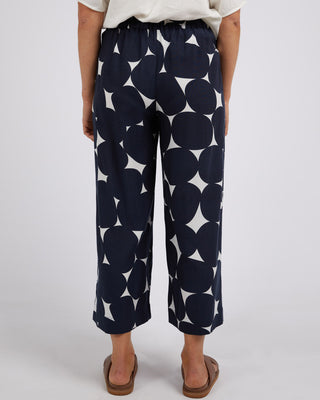 Elm Pant Demi Spot Navy [sz:size 10]