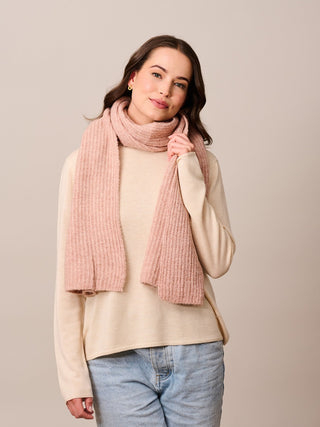 Tigertree Scarf Ribbed Blush