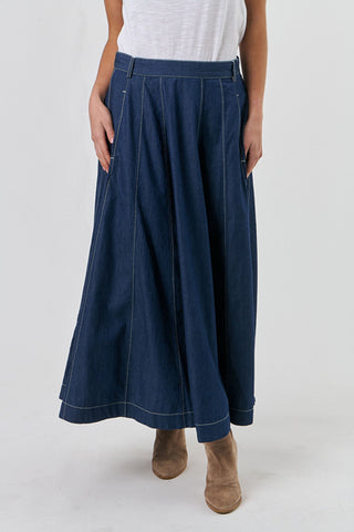 Naturals Maxi Skirt 562 Denim [sz:sml]