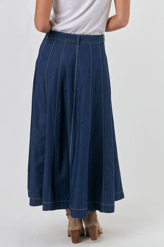 Naturals Maxi Skirt 562 Denim [sz:sml]