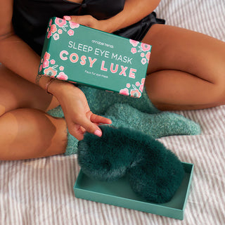 Annabel Trends Eye Mask Cosy Luxe - Emerald