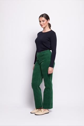 Foil Pant Fancy - Evergreen [sz:size 8]