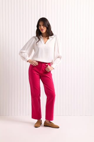 Foil Pant Fancy - Hot Pink [sz:size 8]