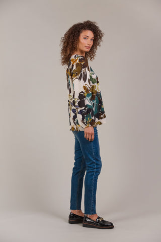 Eb&ive Top Elsie - Botanical Tusk [sz:xs]