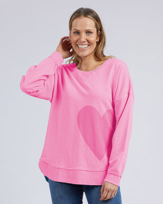 Elm Crew One Heart - Pink Geranium [sz:size 10]