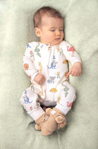 Toshi Onesie L/s Classic - Outback [sz:baby 000]