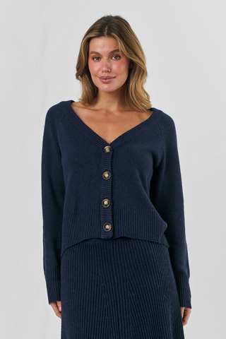 Olive Et Julie Cardigan W9 - Midnight [sz:small/medium]