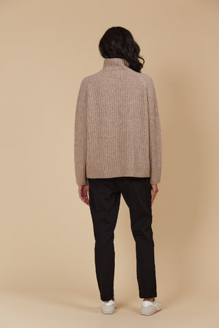 Isleofmine Jumper Miru - Taupe [sz:small]