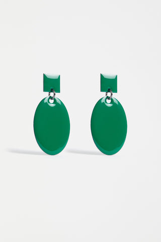 Elk Earrings Innfelt - Milan Green