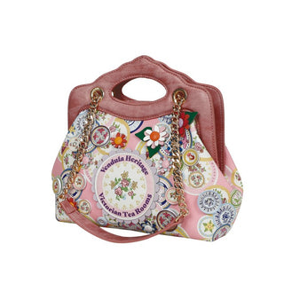 Vendula Heritage Victorian Tea Rooms Sml Ornate Handle Bag