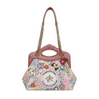 Vendula Heritage Victorian Tea Rooms Sml Ornate Handle Bag