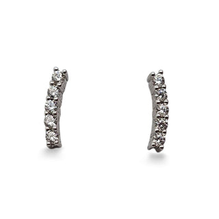 Mcj Stud Curve Cz Ss