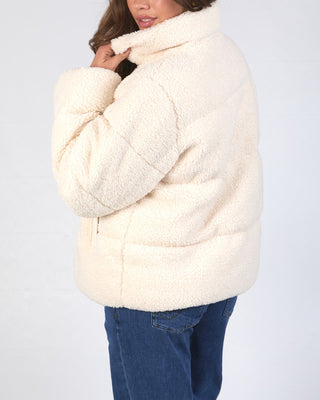 Elm Puffer Jacket Wren - Marshmallow [sz:small]