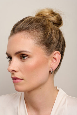 Tigertree Earrings Silver Mini Rings Trio