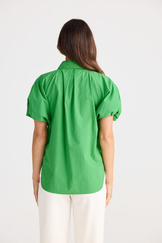 Brave&true Shirt Meadow - Jade [sz:small/medium]