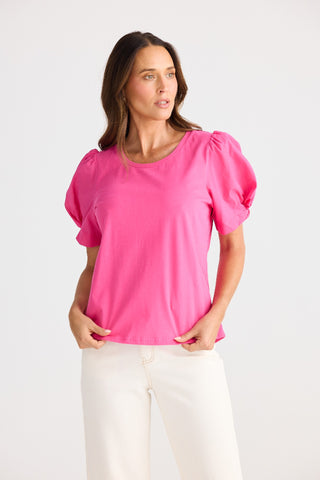 Brave&true Tee Abigail - Hot Pink [sz:xs]