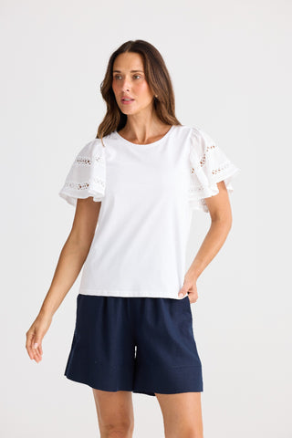 Brave&true Tee Chloe - White [sz:xs]