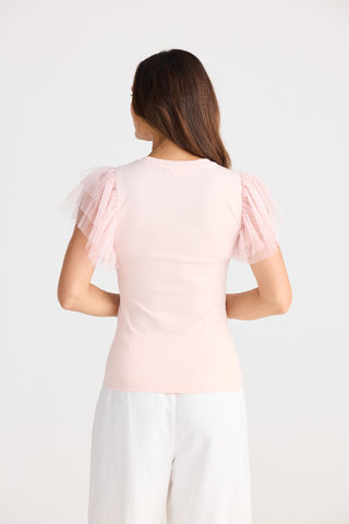 Brave&true Tee Chance - Soft Pink [sz:xs]