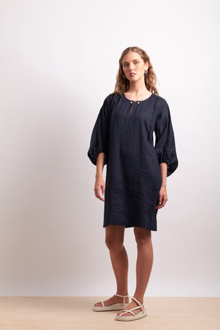 Neris Dress Baubles - Indigo [sz:size 16]